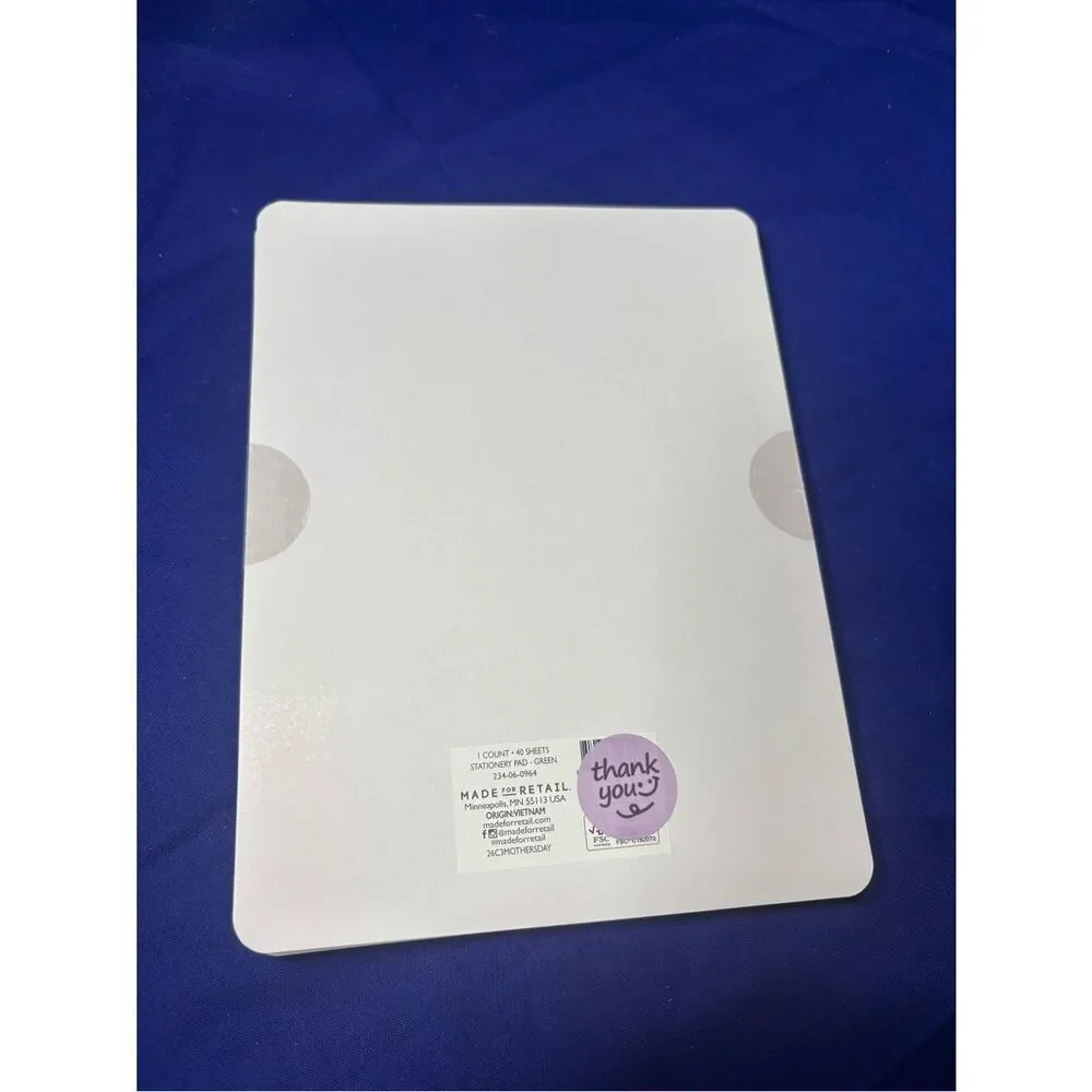 New To Do List Notepad - White 40 Pages Mothers Day Gift